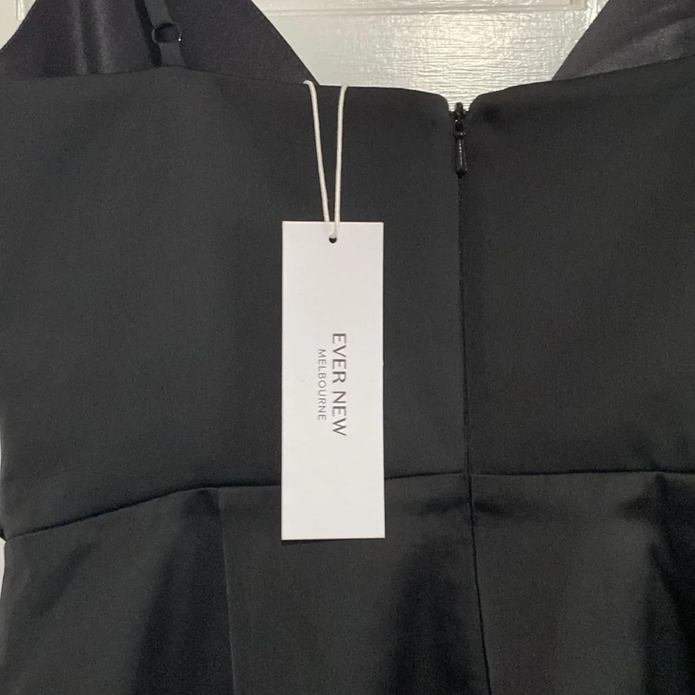 NWT Black Cocktail Dress - Picture 3 of 7
